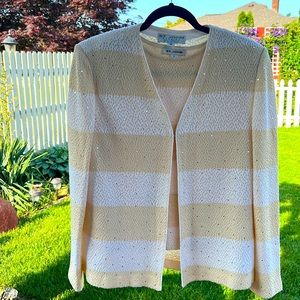 ST. JOHN EVENING by Marie Gray two piece luxury wear.